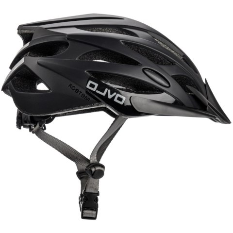 Kask rowerowy Meteor Ovlo M 55-58 cm czarny 16857 Meteor Kask rowerowy Meteor Ovlo M 55-58 cm czarny 16857 Meteor