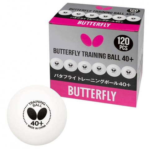 Piłeczka Butterfly Easy ball 40+ 120 szt biały Butterfly