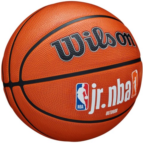 Piłka koszykowa Wilson JR NBA Logo Auth Outdoor pomarańczowa WZ3011801XB7 Wilson Piłka koszykowa Wilson JR NBA Logo Auth Outdoor pomarańczowa WZ3011801XB7 Wilson