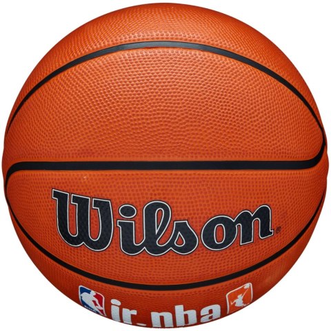 Piłka koszykowa Wilson JR NBA Logo Auth Outdoor pomarańczowa WZ3011801XB7 Wilson Piłka koszykowa Wilson JR NBA Logo Auth Outdoor pomarańczowa WZ3011801XB7 Wilson