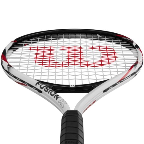 Rakieta do tenisa ziemnego Wilson Fusion XL Rkt 2 4 1/4 biało-czarna WR147910U2 Wilson