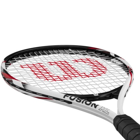 Rakieta do tenisa ziemnego Wilson Fusion XL Rkt 2 4 1/4 biało-czarna WR147910U2 Wilson