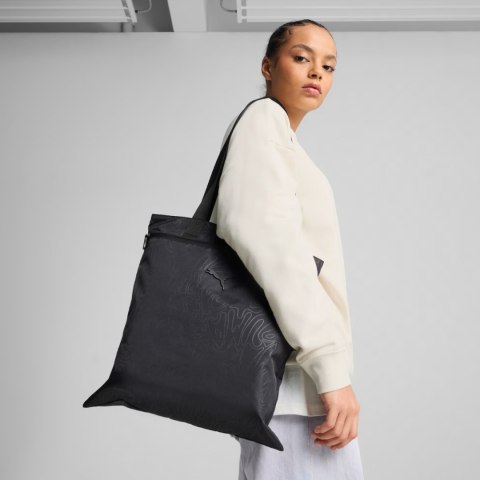 Torebka Puma Pop Tote Aop czarna graffiti 91336 01 Puma