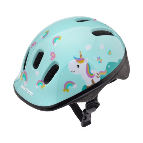 Kask rowerowy Meteor KS06 Pony XS 44-48 cm miętowy 17436 Meteor Kask rowerowy Meteor KS06 Pony XS 44-48 cm miętowy 17436 Meteor