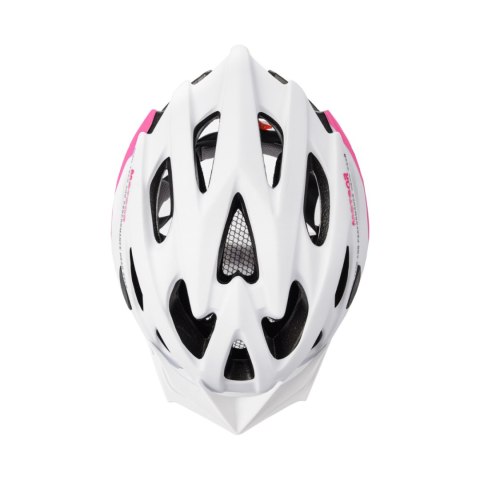 Kask rowerowy Meteor MV29 Drizzle L 58-61 cm biało-różowy 16918 Meteor Kask rowerowy Meteor MV29 Drizzle L 58-61 cm biało-różowy 16918 Meteor