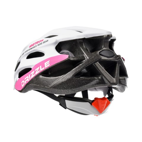 Kask rowerowy Meteor MV29 Drizzle L 58-61 cm biało-różowy 16918 Meteor Kask rowerowy Meteor MV29 Drizzle L 58-61 cm biało-różowy 16918 Meteor