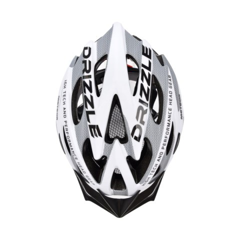 Kask rowerowy Meteor MV29 Drizzle L 58-61 cm biało-szary 24709 Meteor