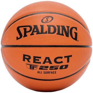 Piłka Spalding React TF-250 6 brązowy Spalding
