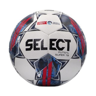 Piłka nożna Select Futsal Super TB FIFA Fogo Ekstraklasa biało-niebieska 18674 Select