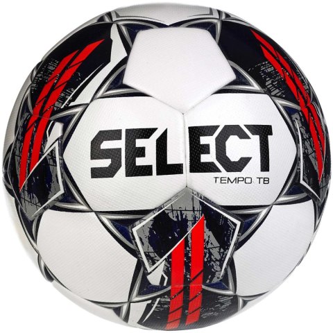Piłka nożna Select Tempo TB 5 FIFA Basic v23 biało-szara 17851 Select Piłka nożna Select Tempo TB 5 FIFA Basic v23 biało-szara 17851 Select
