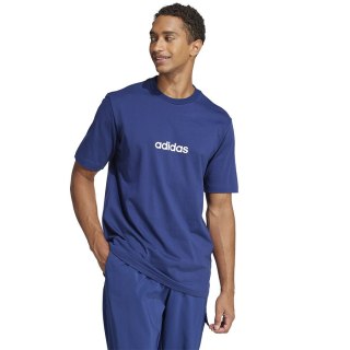 T-Shirt adidas Single Jersey Linear Tee JE8999 granatowy L Adidas