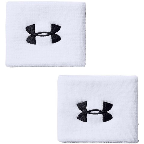 Frotki na rękę Under Armour Performance Wristbands białe 1276991 100 Under Armour Frotki na rękę Under Armour Performance Wristbands białe 1276991 100 Under Armour