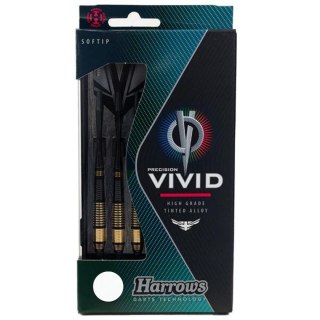 Harrows rzutki Softip Vivid 18 g czarne Harrows