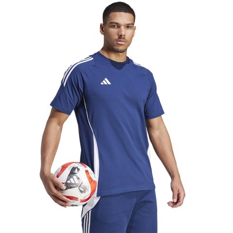 Koszulka adidas TIRO 24 Sweat Tee IR9347 niebieski XXL Adidas Koszulka adidas TIRO 24 Sweat Tee IR9347 niebieski XXL Adidas