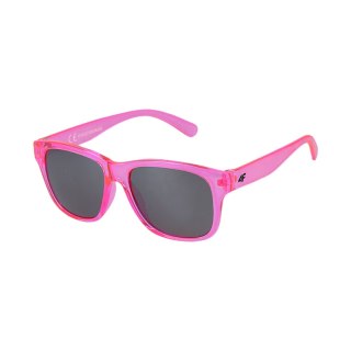 Okulary przeciwsłoneczne dla dzieci 4F U066 różowy neon 4FJWSS25ASUNU066 54N 4F