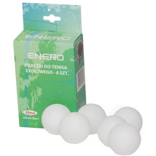 Piłeczka Enero 6 szt biały Enero