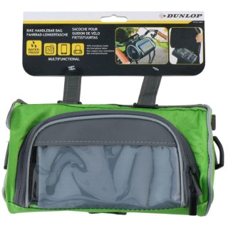 Torba rowerowa sakwa na kierownicę Dunlop 2w1 zielona 1042329 Dunlop
