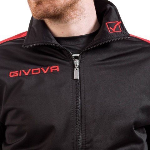 Dres Givova Tuta Revolution czarno-czerwony TR033 1012 Givova Dres Givova Tuta Revolution czarno-czerwony TR033 1012 Givova