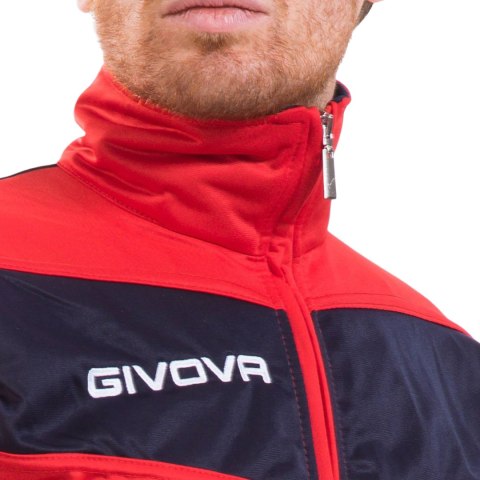 Dres Givova Tuta Visa Triacetato czerwono-granatowy TR018 1204 Givova Dres Givova Tuta Visa Triacetato czerwono-granatowy TR018 1204 Givova