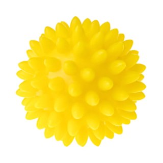 Piłka sensoryczna do masażu i rehabilitacji 5,4 cm Tullo żółta 416 AM Tullo