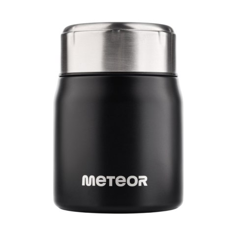 Termos obiadowy Meteor czarny 17244 Meteor Termos obiadowy Meteor czarny 17244 Meteor