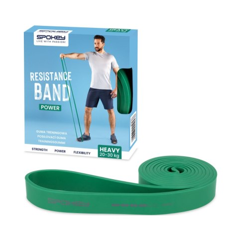 Guma Fitness Spokey Power Hard GN zielona 941953 Spokey Guma Fitness Spokey Power Hard GN zielona 941953 Spokey