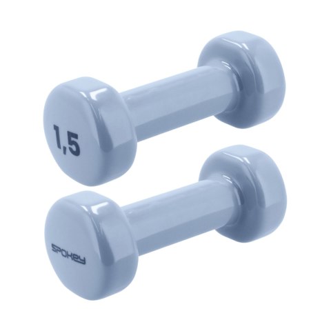 Hantle winylowe Spokey Shape 2x1,5 kg 941964 Spokey Hantle winylowe Spokey Shape 2x1,5 kg 941964 Spokey