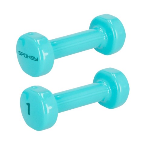 Hantle winylowe Spokey Shape 2x1kg 941965 Spokey Hantle winylowe Spokey Shape 2x1kg 941965 Spokey