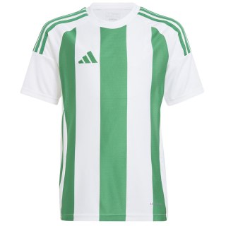 Koszulka adidas STRIPED 24 JSY Jr IW2138 biały 140 cm Adidas