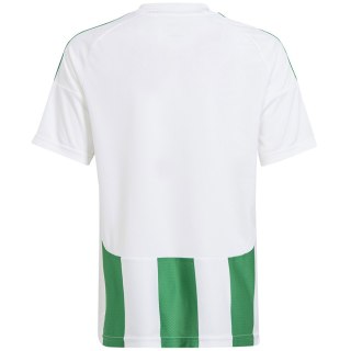 Koszulka adidas STRIPED 24 JSY Jr IW2138 biały 140 cm Adidas