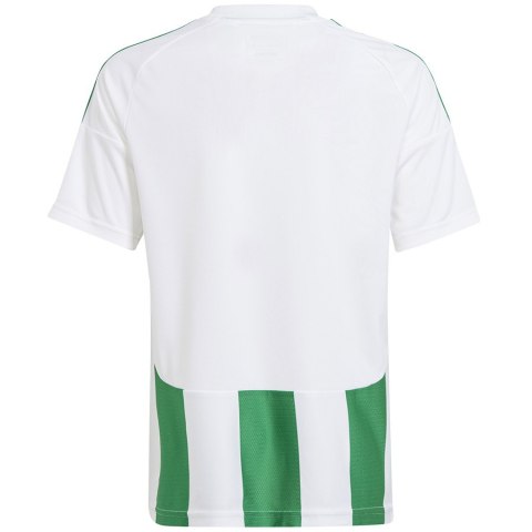 Koszulka adidas STRIPED 24 JSY Jr IW2138 biały 164 cm Adidas Koszulka adidas STRIPED 24 JSY Jr IW2138 biały 164 cm Adidas