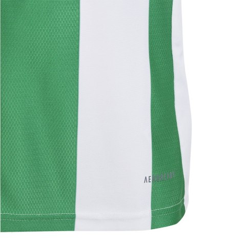 Koszulka adidas STRIPED 24 JSY Jr IW2138 biały 164 cm Adidas Koszulka adidas STRIPED 24 JSY Jr IW2138 biały 164 cm Adidas