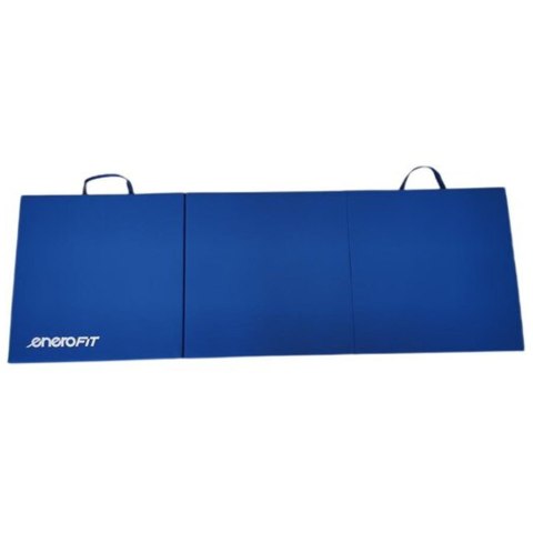 Materac gimnastyczny składany Enero 180x60 cm niebieski Enero Materac gimnastyczny składany Enero 180x60 cm niebieski Enero