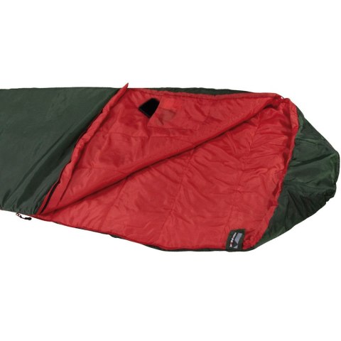 Śpiwór High Peak Lite Pak 800 210x75x50 cm zielono-czerwony 23260 High Peak Śpiwór High Peak Lite Pak 800 210x75x50 cm zielono-czerwony 23260 High Peak