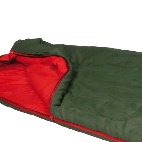 Śpiwór High Peak Pak 1000 Eco 220x80x50 cm zielono-czerwony 23251 High Peak Śpiwór High Peak Pak 1000 Eco 220x80x50 cm zielono-czerwony 23251 High Peak