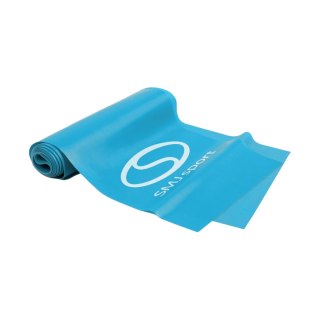 Taśma oporowa fitness Smj 0,40 mm 150x15 cm medium niebieska EX040 Smj