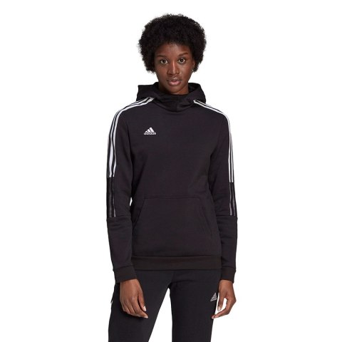 Bluza damska adidas Tiro 21 Sweat Hoody czarna GM7329 Adidas teamwear