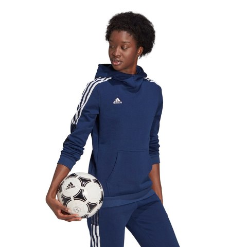 Bluza damska adidas Tiro 21 Sweat Hoody granatowa GK9678 Adidas teamwear