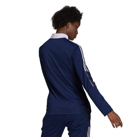 Bluza damska adidas Tiro 21 Track granatowa GK9663 Adidas teamwear Bluza damska adidas Tiro 21 Track granatowa GK9663 Adidas teamwear