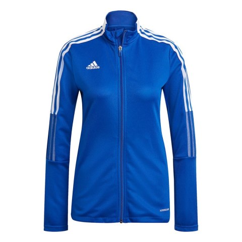 Bluza damska adidas Tiro 21 Track niebieska GM7304 Adidas teamwear Bluza damska adidas Tiro 21 Track niebieska GM7304 Adidas teamwear