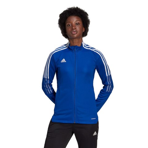 Bluza damska adidas Tiro 21 Track niebieska GM7304 Adidas teamwear Bluza damska adidas Tiro 21 Track niebieska GM7304 Adidas teamwear