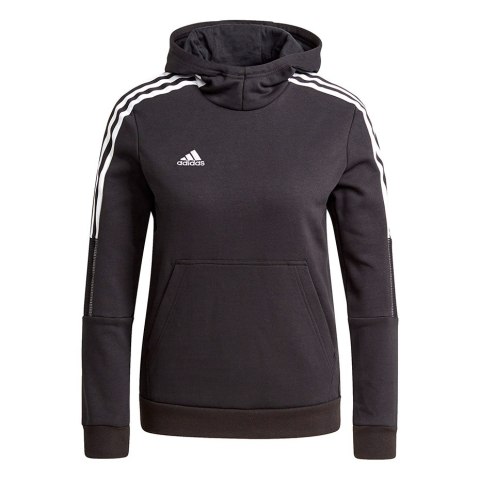 Bluza dla dzieci adidas Tiro 21 Sweat Hoody czarna GM7326 Adidas teamwear Bluza dla dzieci adidas Tiro 21 Sweat Hoody czarna GM7326 Adidas teamwear