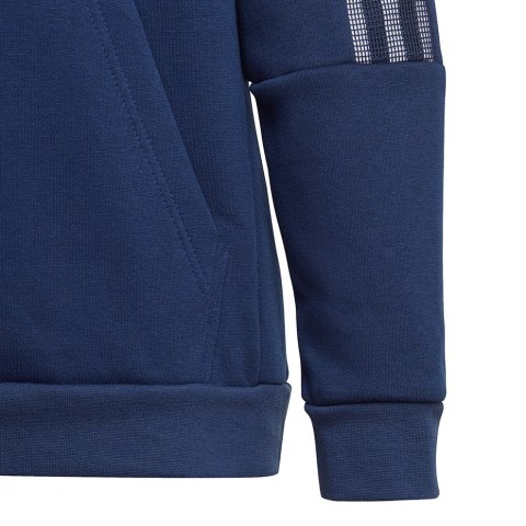 Bluza dla dzieci adidas Tiro 21 Sweat Hoody granatowa GK9680 Adidas teamwear Bluza dla dzieci adidas Tiro 21 Sweat Hoody granatowa GK9680 Adidas teamwear