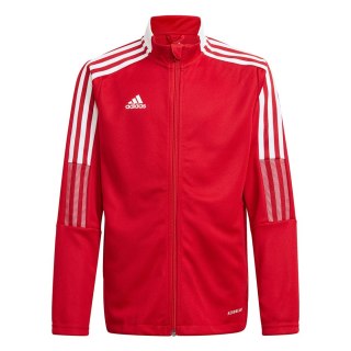 Bluza dla dzieci adidas Tiro 21 Track czerwona GM7312 Adidas teamwear