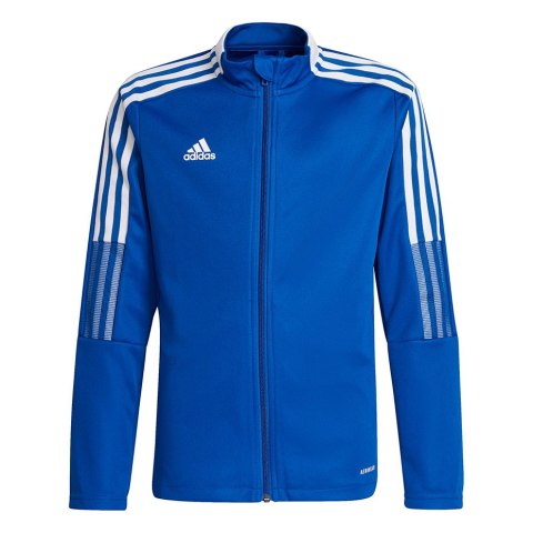 Bluza dla dzieci adidas Tiro 21 Track niebieska GM7315 Adidas teamwear Bluza dla dzieci adidas Tiro 21 Track niebieska GM7315 Adidas teamwear