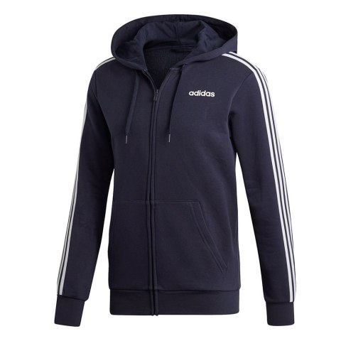 Bluza męska adidas Essentials 3 Stripes granatowa DU0475 Adidas