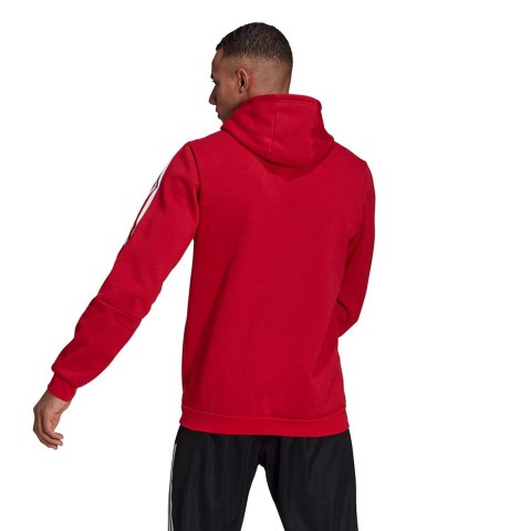 Bluza męska adidas Tiro 21 Sweat Hoody czerwona GM7353 Adidas teamwear