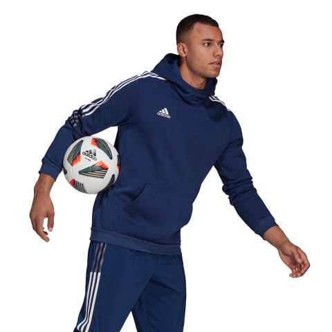 Bluza męska adidas Tiro 21 Sweat Hoody granatowa GH4464 Adidas teamwear Bluza męska adidas Tiro 21 Sweat Hoody granatowa GH4464 Adidas teamwear