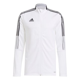Bluza męska adidas Tiro 21 Track biała GM7309 Adidas teamwear