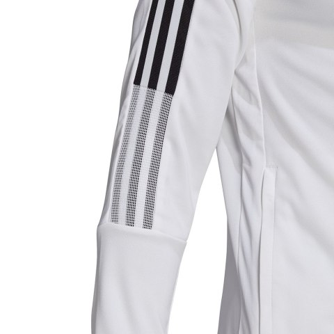 Bluza męska adidas Tiro 21 Track biała GM7309 Adidas teamwear Bluza męska adidas Tiro 21 Track biała GM7309 Adidas teamwear